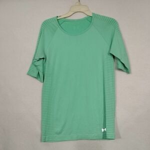 Under Armour Men’s Seafoam Green Short Sleeve Performance Tee